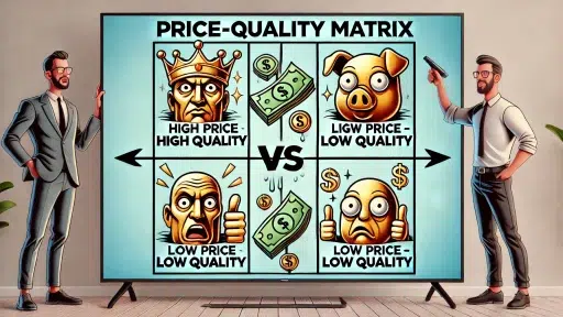 Price-Quality Matrix - Pricefy