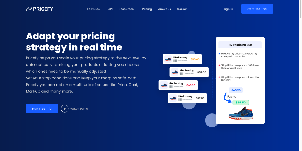 Pricefy Dynamic Pricing