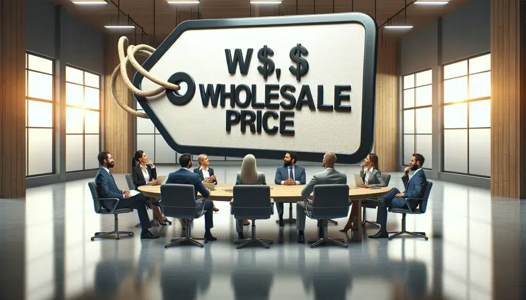 wholesale price