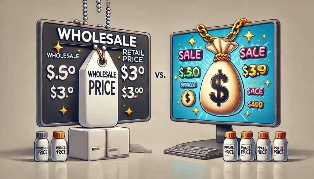 wholesale vs retail price